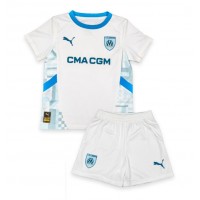 Dětský fotbalový dres Olympique de Marseille 2024-25 Domácí Krátký Rukáv (+ trenýrky)